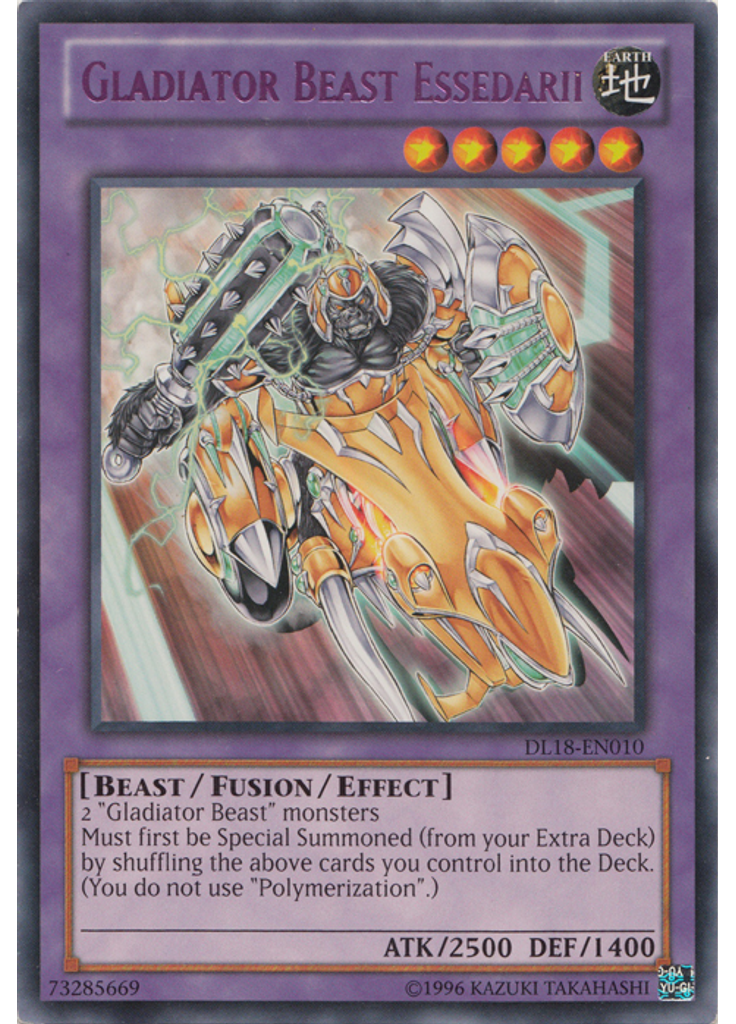 Gladiator Beast Essedarii (Rare Unlimited Purple)