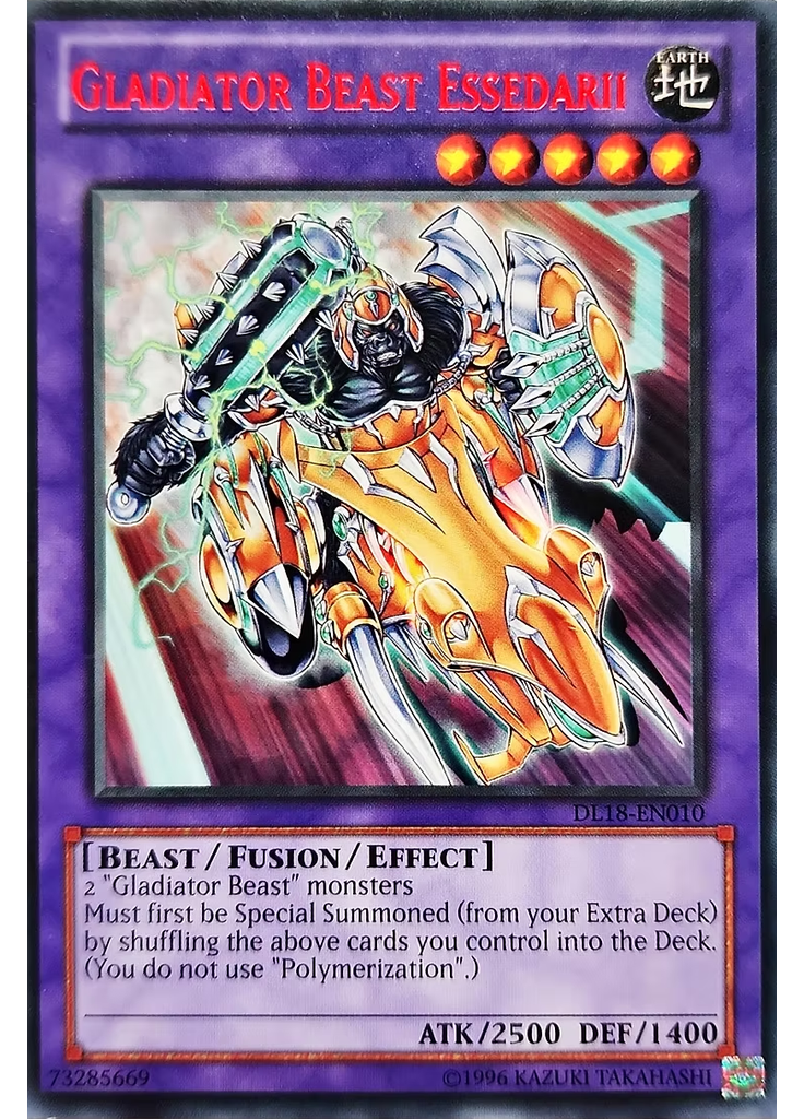 Gladiator Beast Essedarii (Rare Unlimited Red)