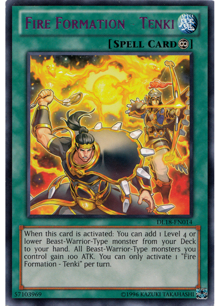 Fire Formation - Tenki (Rare Unlimited Purple)