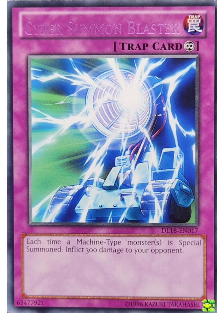Cyber Summon Blaster (Rare Unlimited Purple)