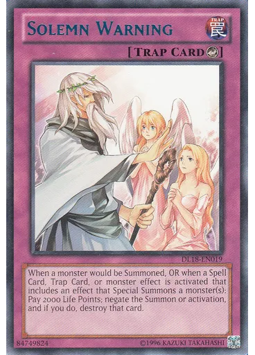 Solemn Warning