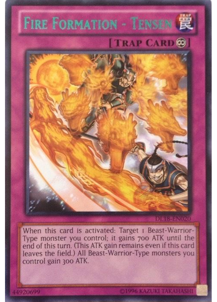 Fire Formation - Tensen (Rare Unlimited Green)
