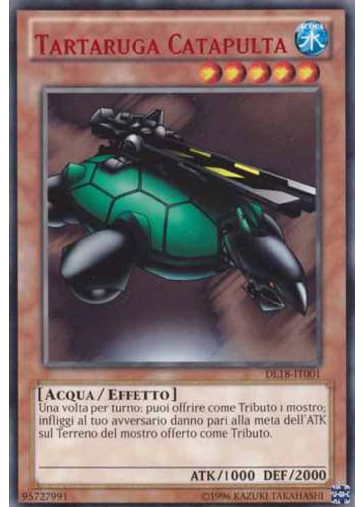 Tartaruga Catapulta (Rare Unlimited Red)