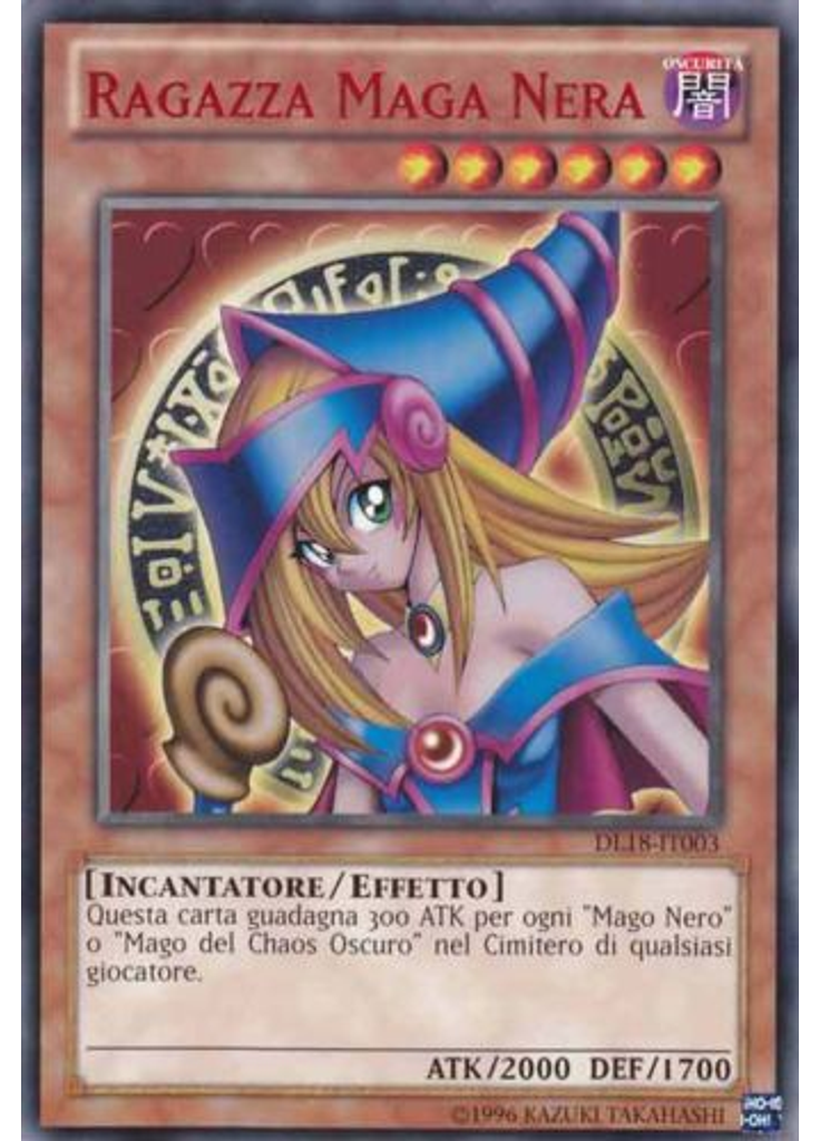 Ragazza Maga Nera (Rare Unlimited Red)