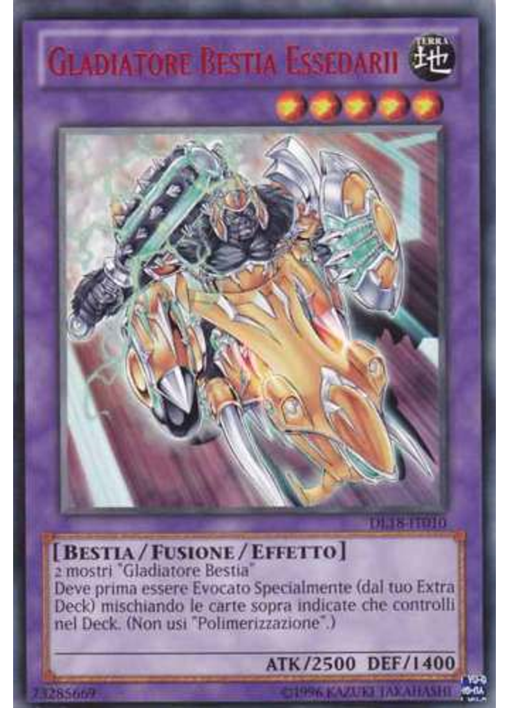 Gladiatore Bestia Essedarii (Rare Unlimited Red)