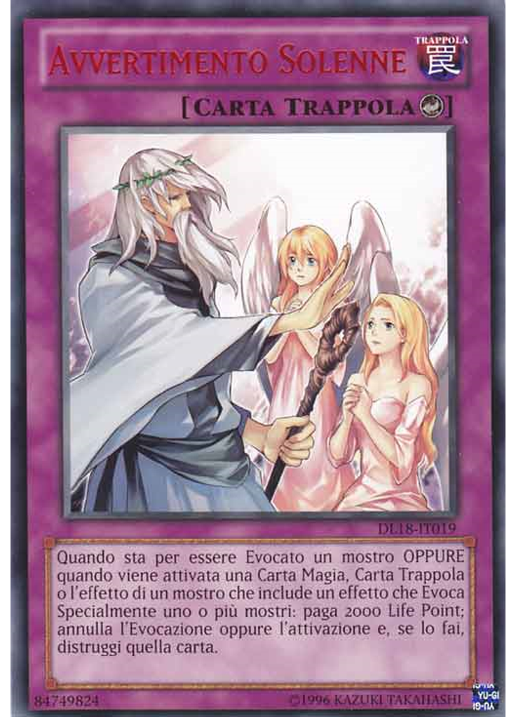 Avvertimento Solenne (Rare Unlimited Red)