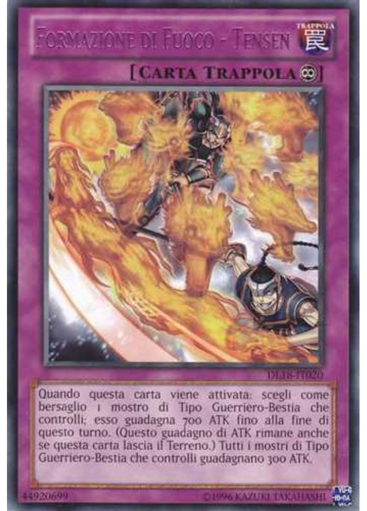 Formazione di Fuoco - Tensen (Rare Unlimited Purple)