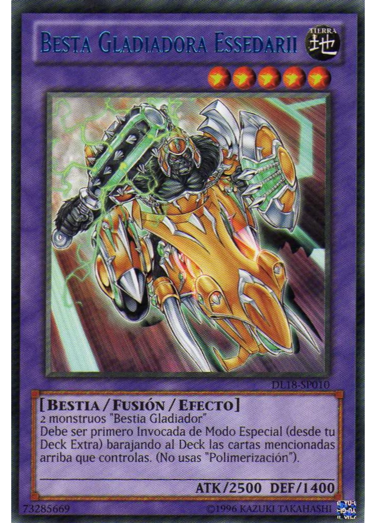 Bestia Gladiador Essedarii (Rare Unlimited Blue Misprint)