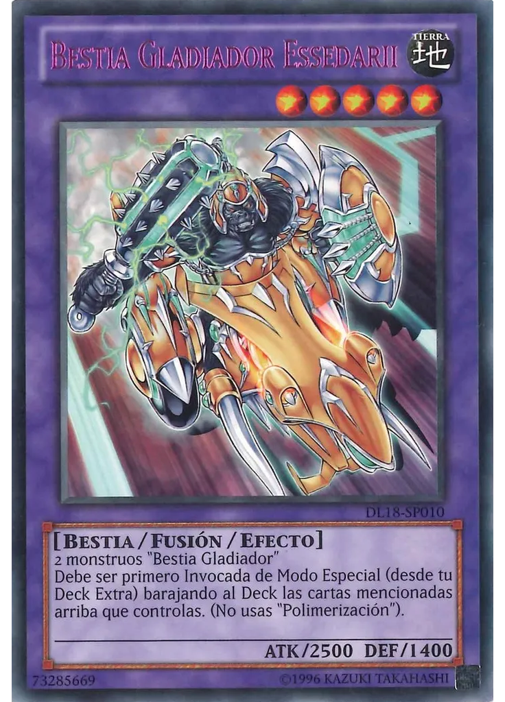 Bestia Gladiador Essedarii (Rare Unlimited Purple)