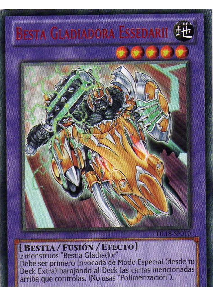 Bestia Gladiador Essedarii (Rare Unlimited Red Misprint)