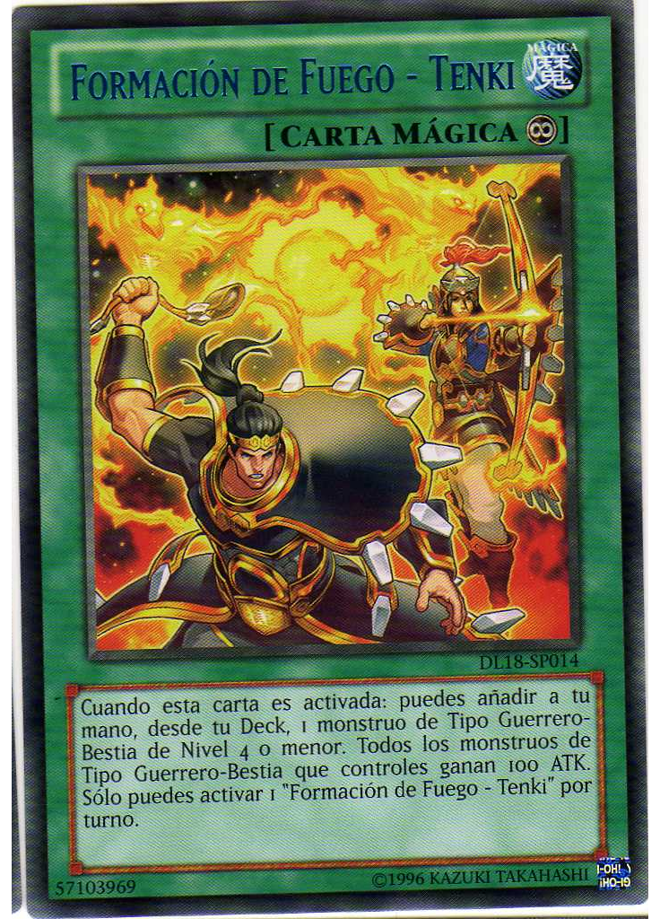 Formación de Fuego - Tenki