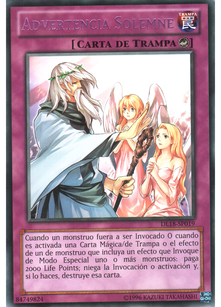 Advertencia Solemne (Rare Unlimited Purple)