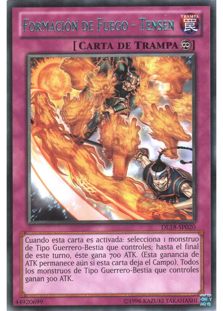 Formación de Fuego - Tensen (Rare Unlimited Green)