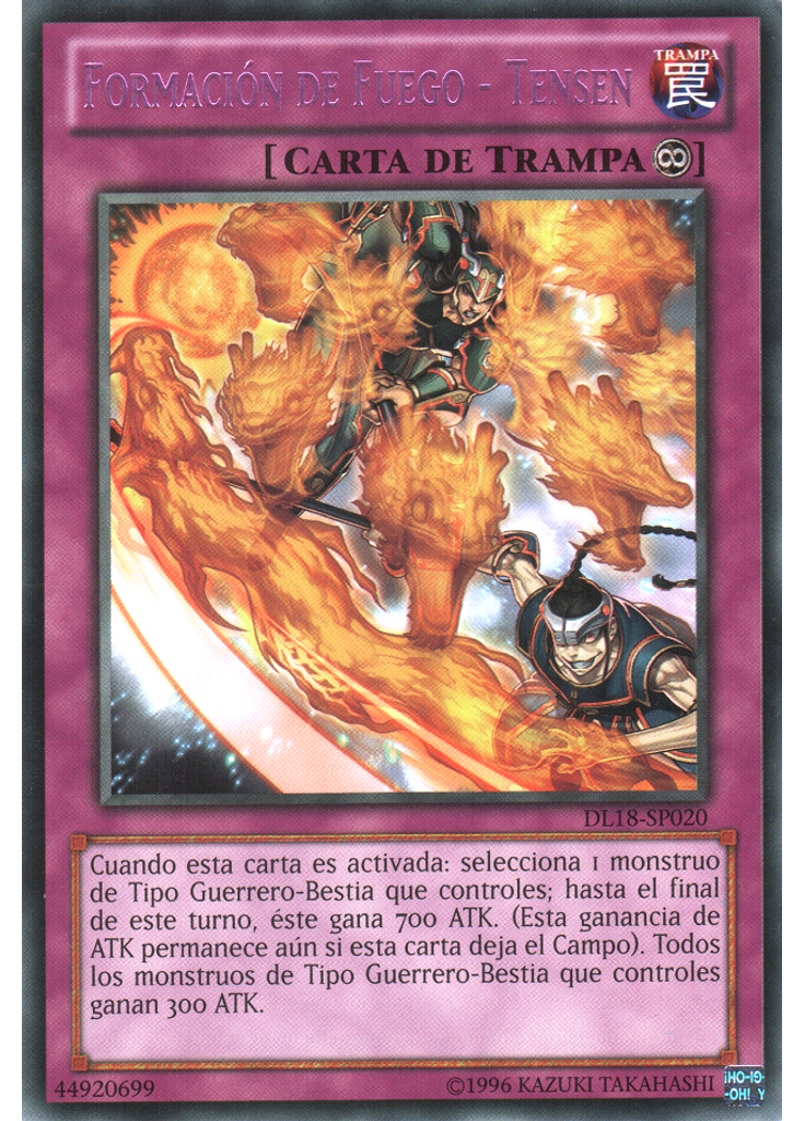 Formación de Fuego - Tensen (Rare Unlimited Purple)
