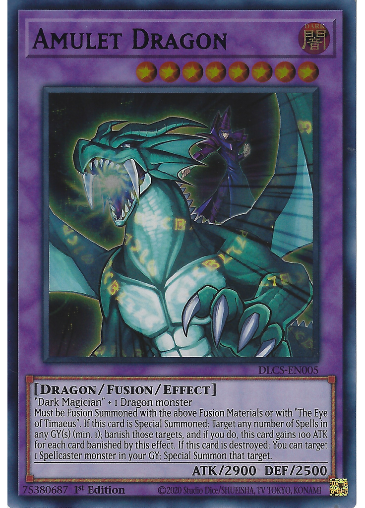 Amulet Dragon (Ultra Rare 1st Edition Purple)