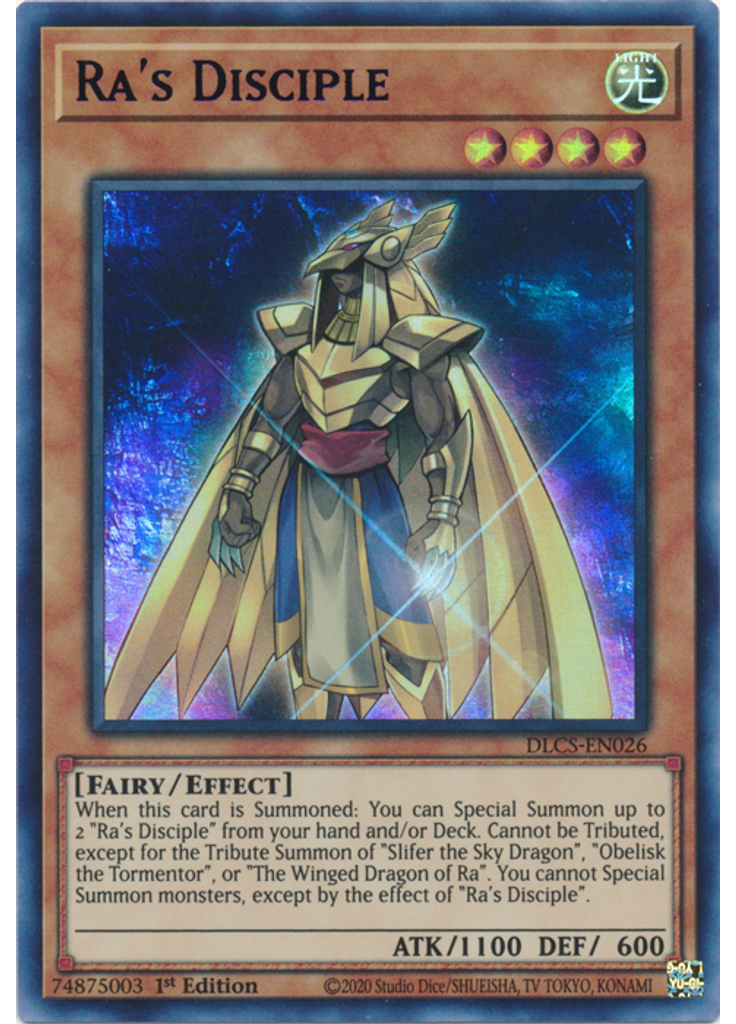 Ra's Disciple (Ultra Rare 1st Edition Blue)