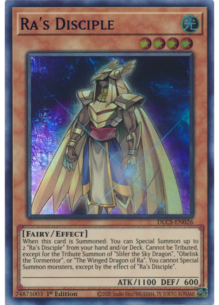 Ra's Disciple (Ultra Rare 1st Edition Purple)