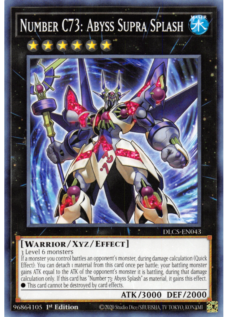 Number C73: Abyss Supra Splash