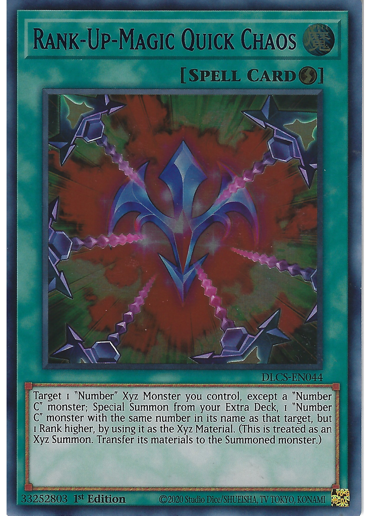 Rank-Up-Magic Quick Chaos (Ultra Rare 1st Edition Blue)