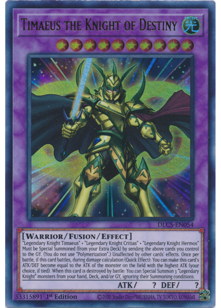 Timaeus the Knight of Destiny