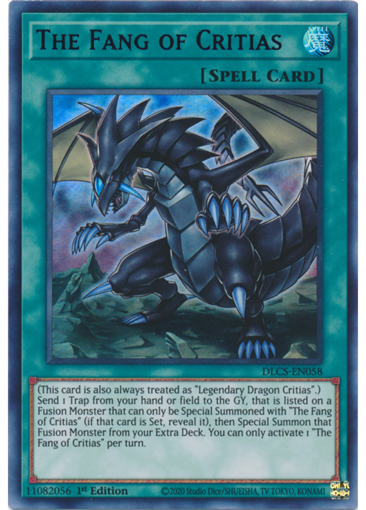 The Fang of Critias (Ultra Rare 1st Edition Purple)