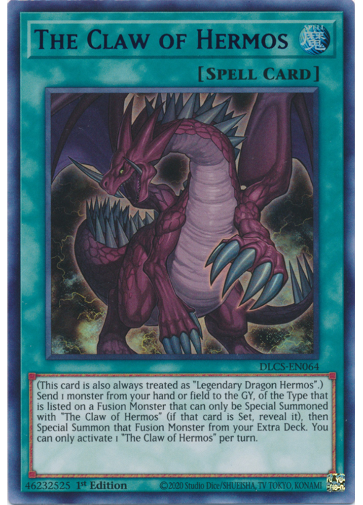 The Claw of Hermos (Ultra Rare 1st Edition Blue)