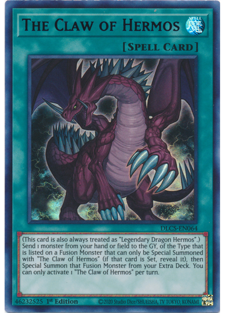 The Claw of Hermos (Ultra Rare 1st Edition Purple)