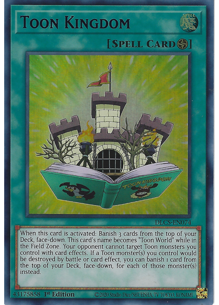 Toon Kingdom (Ultra Rare 1st Edition Blue)