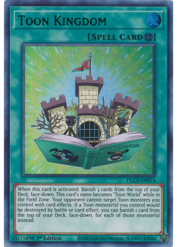 Toon Kingdom (Ultra Rare 1st Edition Green)