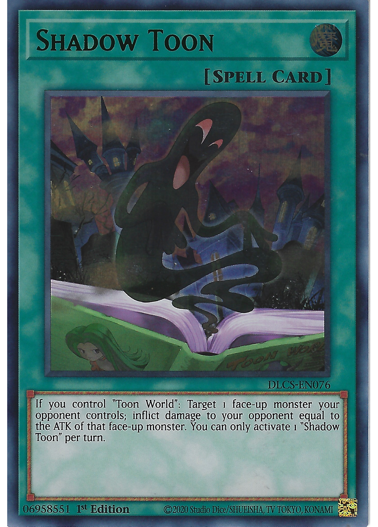 Shadow Toon (Ultra Rare 1st Edition Green)