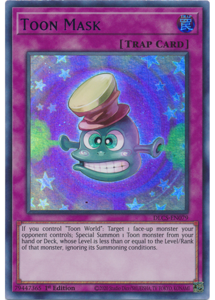 Toon Mask (Ultra Rare 1st Edition Blue)