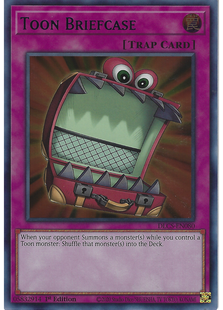 Toon Briefcase (Ultra Rare 1st Edition Blue)