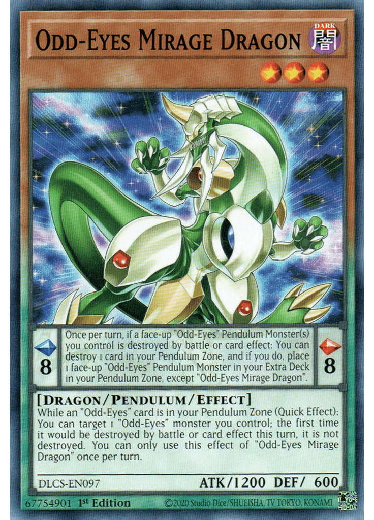 Odd-Eyes Mirage Dragon