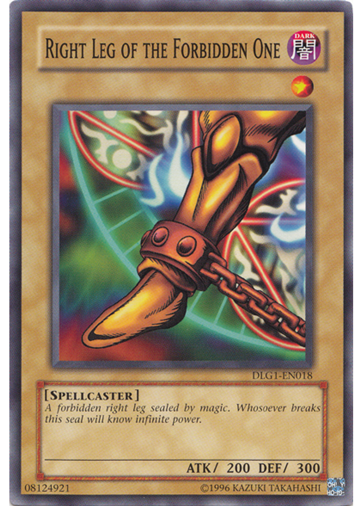 Right Leg of the Forbidden One
