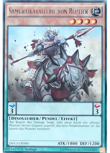 Samuraikavallerie von Reptier
