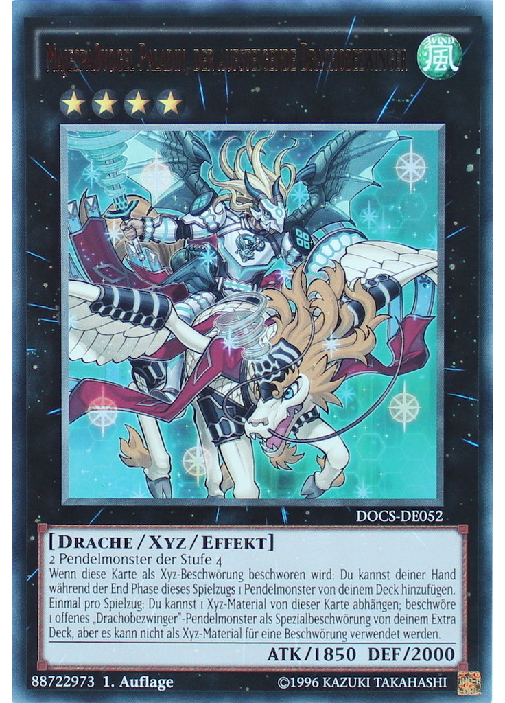 Majespaßvogel Paladin, der aufsteigende Drachobezwinger