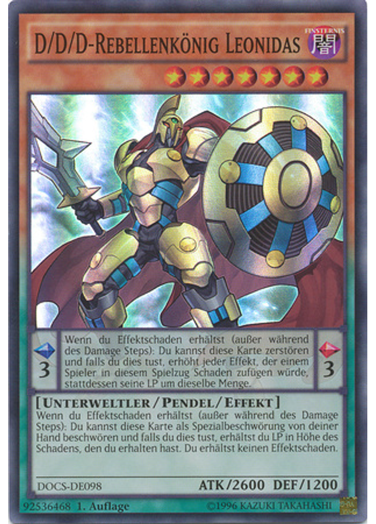 D/D/D-Rebellenkönig Leonidas