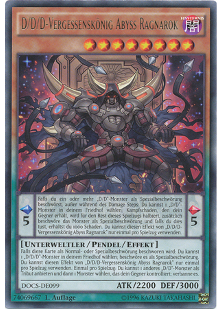 D/D/D-Vergessenskönig Abyss Ragnarok