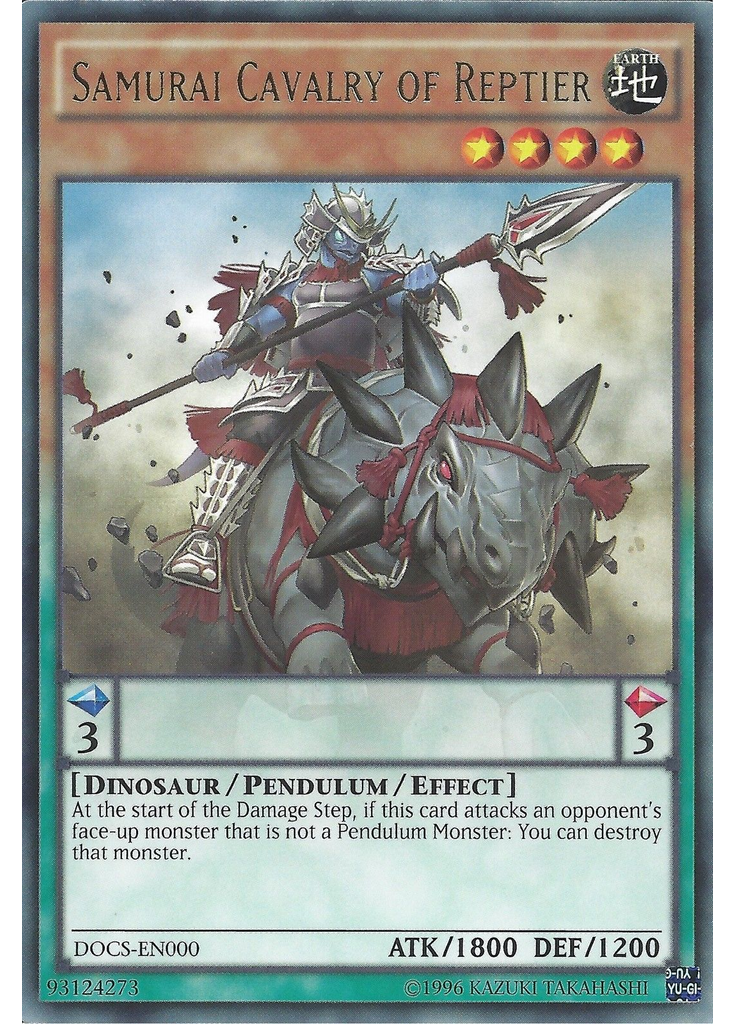 Samurai Cavalry of Reptier (Rare Unlimited)