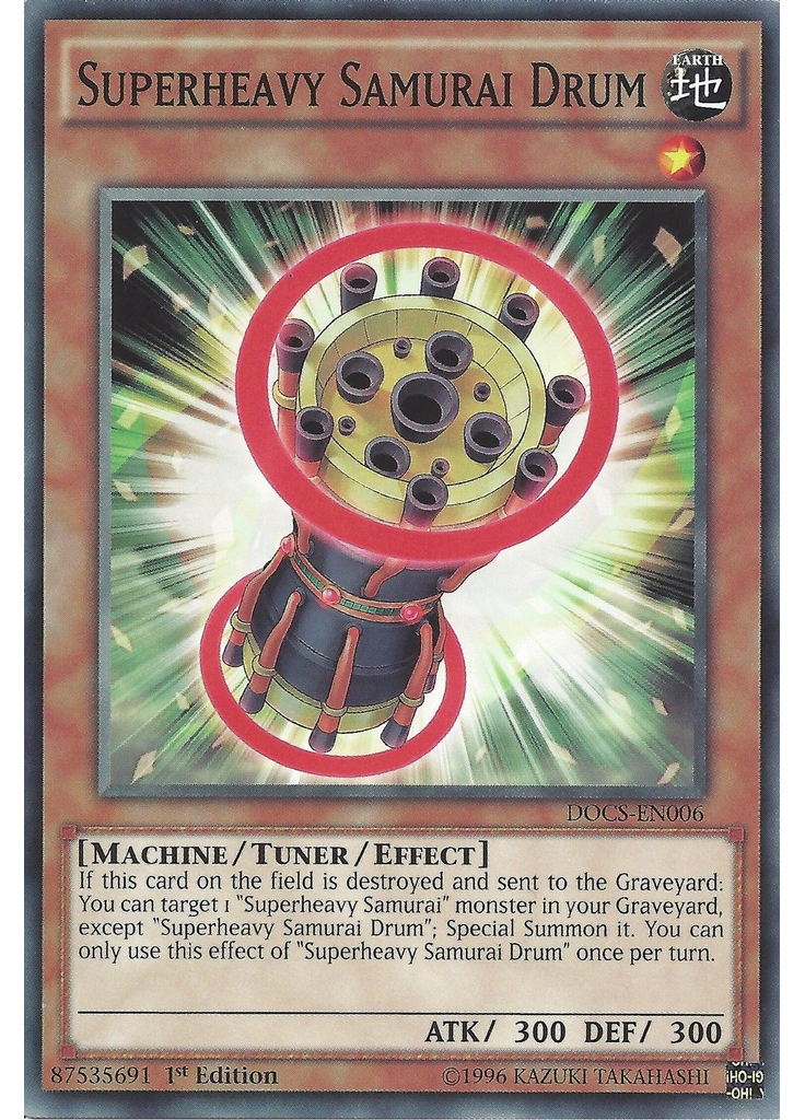Superheavy Samurai Drum