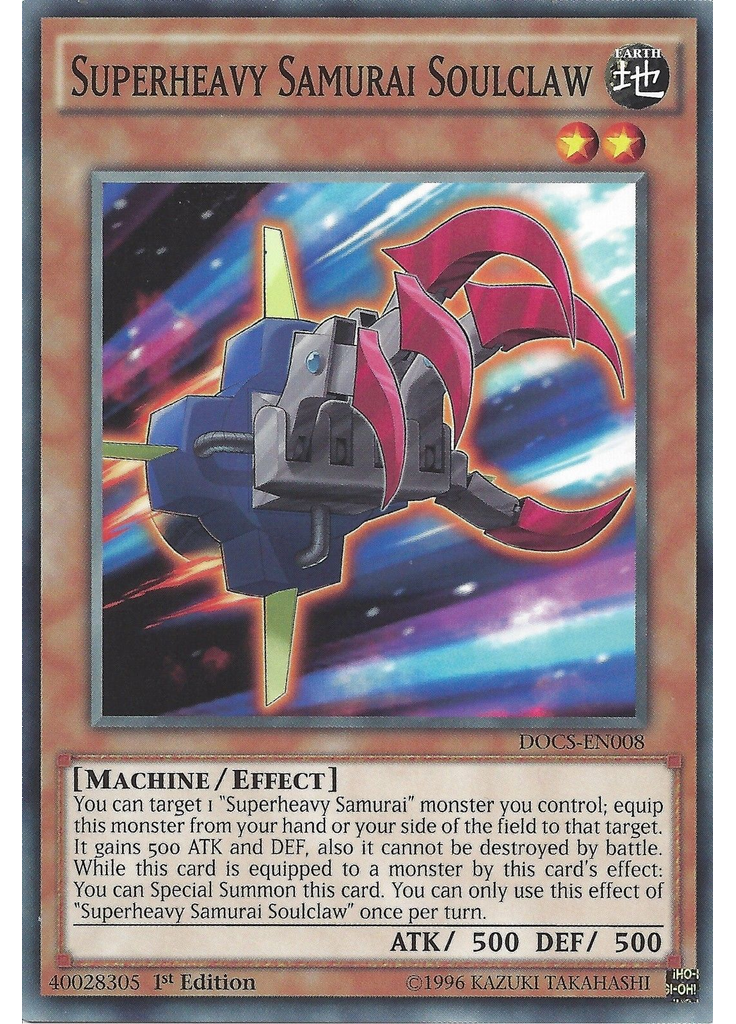 Superheavy Samurai Soulclaw