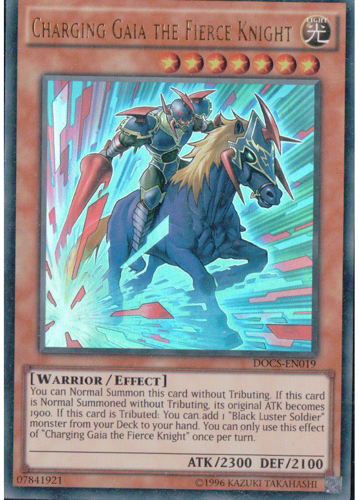 Charging Gaia the Fierce Knight (Ultra Rare Unlimited)