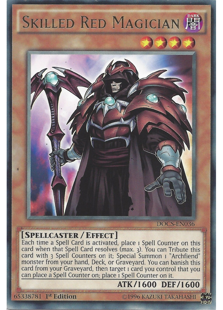 Skilled Red Magician