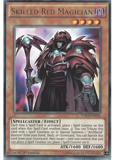 Skilled Red Magician