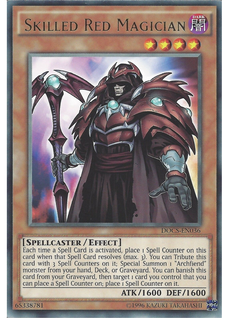 Skilled Red Magician (Rare Unlimited)