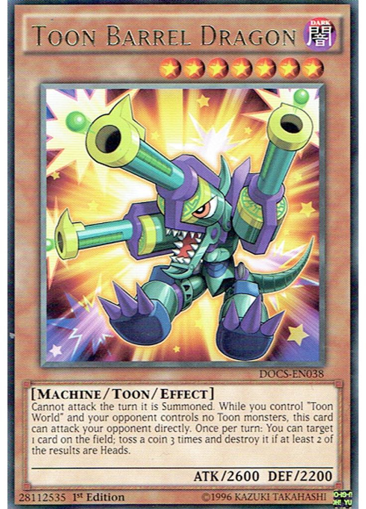 Toon Barrel Dragon