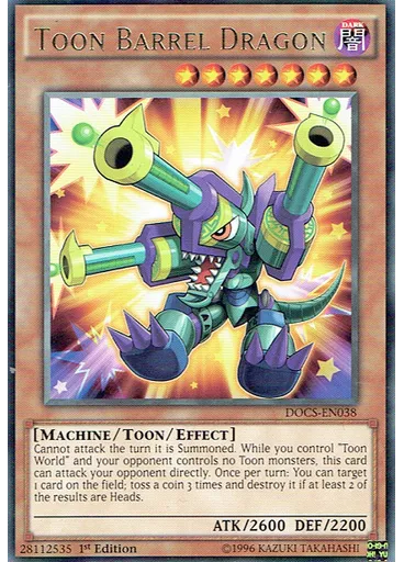 Toon Barrel Dragon