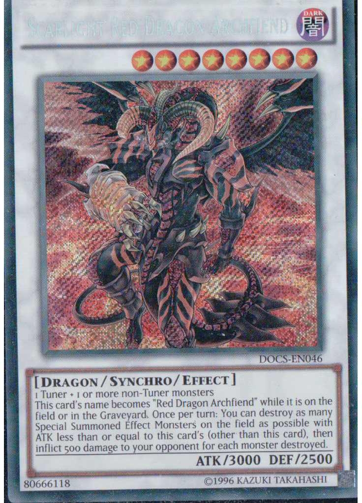 Scarlight Red Dragon Archfiend (Secret Rare Unlimited)