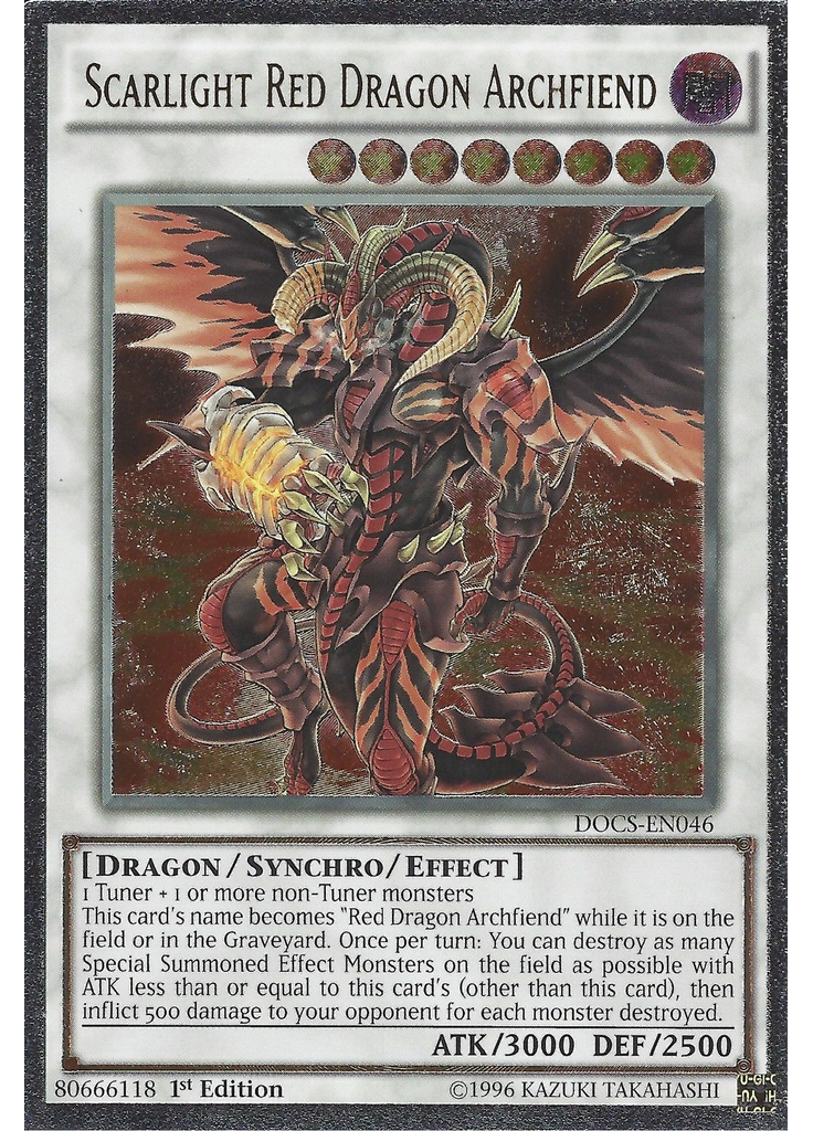 Scarlight Red Dragon Archfiend