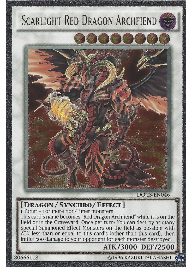 Scarlight Red Dragon Archfiend (Ultimate Rare Unlimited)